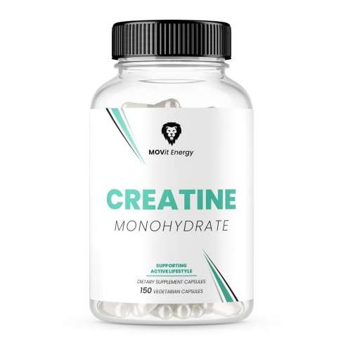 MOVit Creatine Monohydrate 150 vegetariánských kapslí